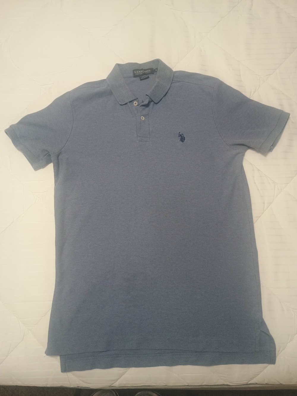U.S. Polo Assn. Men's Light Blue Polo Shirt
